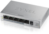 Коммутатор Zyxel GS1005HP-EU0101F (L2) 5x1Гбит/с 4PoE+ 60W неуправляемый