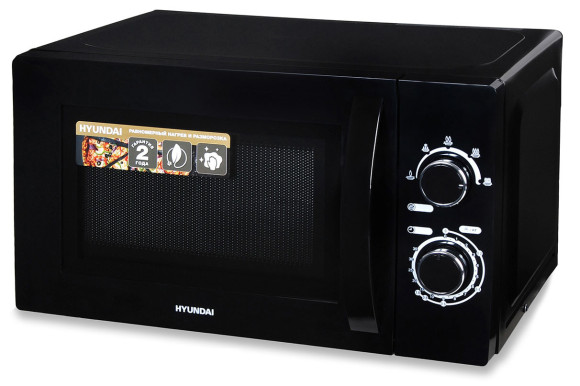 Микроволновая Печь Hyundai HYM-M2063 20л. 700Вт черный/хром Микроволновая Печь Hyundai HYM-M2063 20л. 700Вт черный/хром