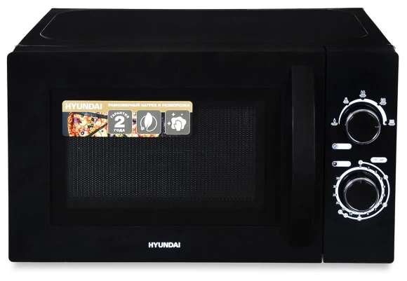 Микроволновая Печь Hyundai HYM-M2063 20л. 700Вт черный/хром Микроволновая Печь Hyundai HYM-M2063 20л. 700Вт черный/хром