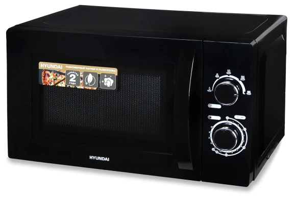 Микроволновая Печь Hyundai HYM-M2063 20л. 700Вт черный/хром Микроволновая Печь Hyundai HYM-M2063 20л. 700Вт черный/хром