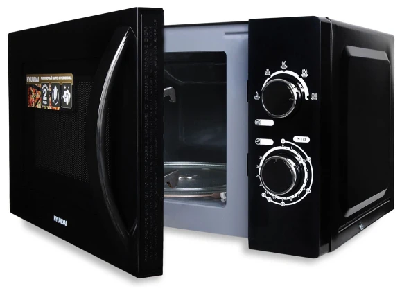 Микроволновая Печь Hyundai HYM-M2063 20л. 700Вт черный/хром Микроволновая Печь Hyundai HYM-M2063 20л. 700Вт черный/хром