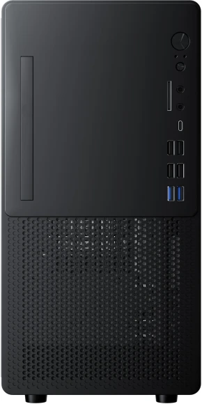 Корпус Accord ACC-UE2B TG OFFICE PRO черный без БП mATX 1xUSB3.0 audio