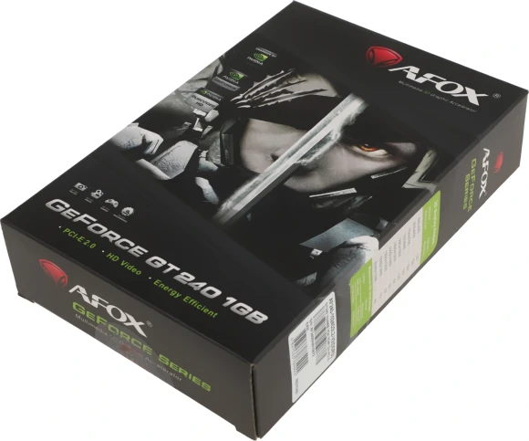 Видеокарта Afox PCI-E 2.0 AF240-1024D3L2-V2 NVIDIA GeForce GT 240 1Gb 128bit DDR3 550/1334 DVIx1 HDMIx1 CRTx1 HDCP Ret low profile Видеокарта Afox PCI-E 2.0 AF240-1024D3L2-V2 NVIDIA GeForce GT 240 1Gb 128bit DDR3 550/1334 DVIx1 HDMIx1 CRTx1 HDCP Ret low profile