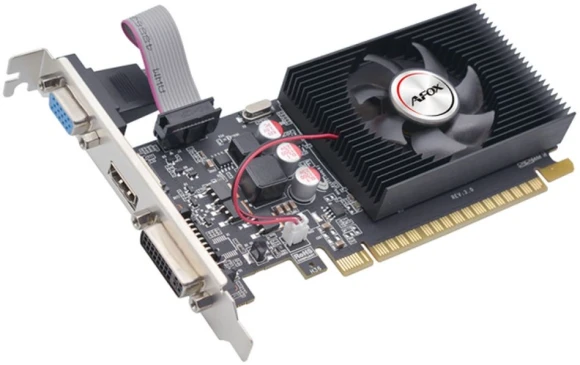 Видеокарта Afox PCI-E 2.0 AF240-1024D3L2-V2 NVIDIA GeForce GT 240 1Gb 128bit DDR3 550/1334 DVIx1 HDMIx1 CRTx1 HDCP Ret low profile Видеокарта Afox PCI-E 2.0 AF240-1024D3L2-V2 NVIDIA GeForce GT 240 1Gb 128bit DDR3 550/1334 DVIx1 HDMIx1 CRTx1 HDCP Ret low profile