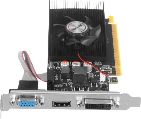 Видеокарта Afox PCI-E 2.0 AF240-1024D3L2-V2 NVIDIA GeForce GT 240 1Gb 128bit DDR3 550/1334 DVIx1 HDMIx1 CRTx1 HDCP Ret low profile Видеокарта Afox PCI-E 2.0 AF240-1024D3L2-V2 NVIDIA GeForce GT 240 1Gb 128bit DDR3 550/1334 DVIx1 HDMIx1 CRTx1 HDCP Ret low profile