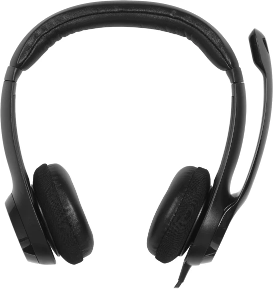 Наушники с микрофоном Logitech H390 черный 1.9м накладные USB оголовье (981-001578) Наушники с микрофоном Logitech H390 черный 1.9м накладные USB оголовье (981-001578)