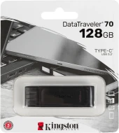 Флеш Диск Kingston 128GB DataTraveler 70 Type-C DT70/128GB USB3.0 черный Флеш Диск Kingston 128GB DataTraveler 70 Type-C DT70/128GB USB3.0 черный