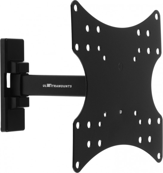 Кронштейн для телевизора Ultramounts UM876 черный 17"-42" макс.20кг настенный поворот и наклон Кронштейн для телевизора Ultramounts UM876 черный 17"-42" макс.20кг настенный поворот и наклон