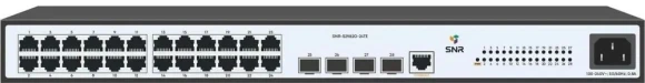 Коммутатор SNR SNR-S5210G-24TX (L2+) 24x1Гбит/с 4SFP+ управляемый