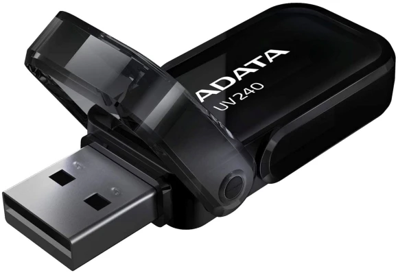 Флеш Диск A-Data 32Gb UV240 AUV240-32G-RBK USB2.0 черный Флеш Диск A-Data 32Gb UV240 AUV240-32G-RBK USB2.0 черный