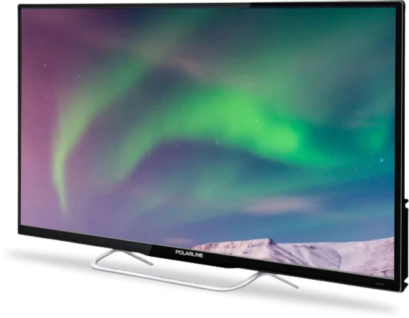 Телевизор LED PolarLine 32" 32PL54TC-SM черный/серебристый HD 60Hz DVB-T DVB-T2 DVB-C USB WiFi Smart TV (RUS)