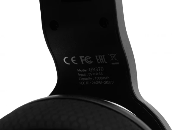 Наушники с микрофоном A4Tech Bloody GR370 черный мониторные BT/Radio/3.5mm оголовье (GR370)