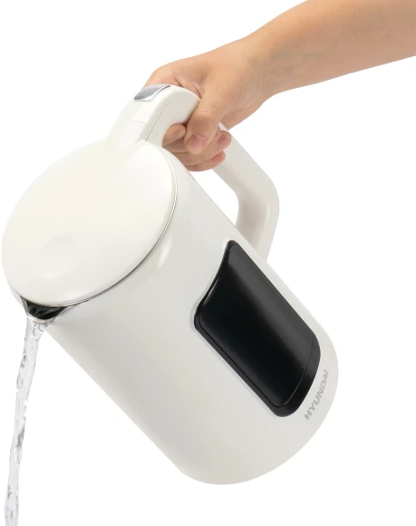 Чайник электрический Hyundai HYK-S4606 1.7л. 2200Вт кремовый корпус: металл Чайник электрический Hyundai HYK-S4606 1.7л. 2200Вт кремовый корпус: металл