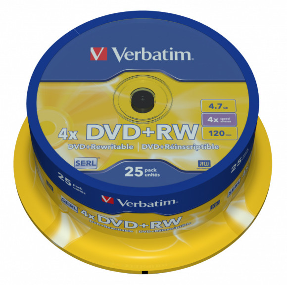 Диск DVD+R Verbatim 4.7Gb 16x Cake Box (10шт) (43498) Диск DVD+R Verbatim 4.7Gb 16x Cake Box (10шт) (43498)