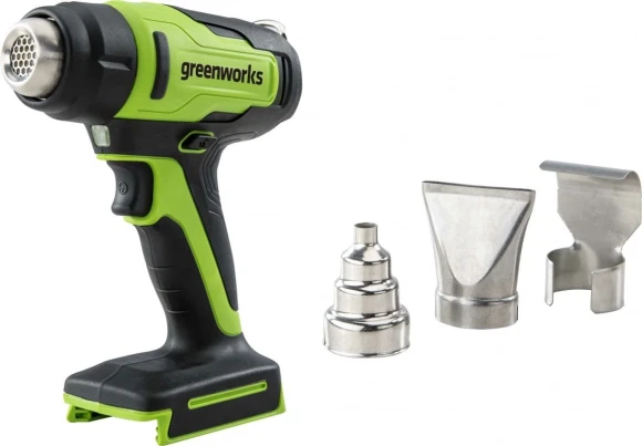 Технический фен Greenworks G24HG темп.50-550С (3400207)