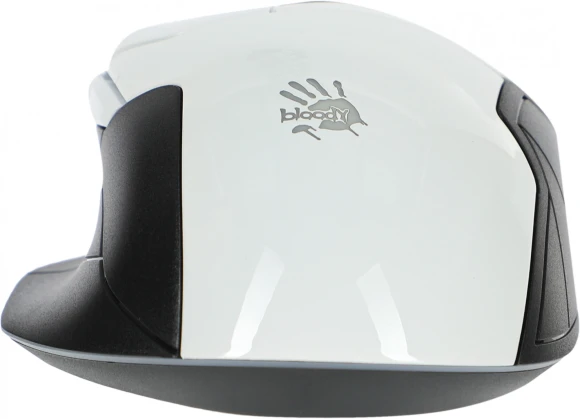 Мышь A4Tech Bloody W70 Max белый/черный оптическая 10000dpi USB 10but (W70 MAX (PANDA WHITE))