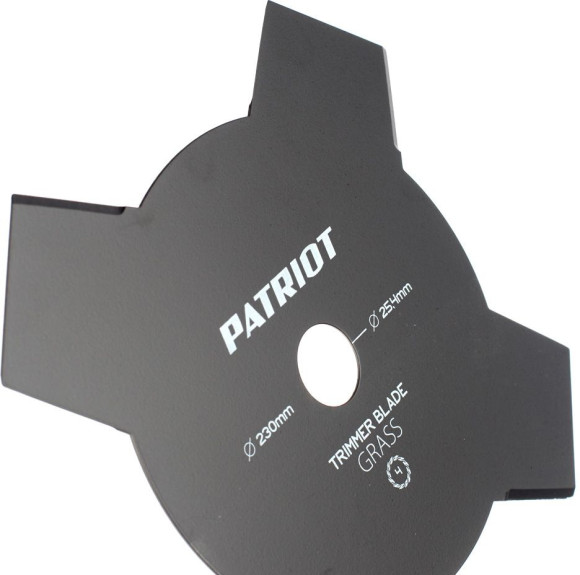 Нож смен. для садовых триммеров Patriot TBS-4 L=230мм (809115205) Нож смен. для садовых триммеров Patriot TBS-4 L=230мм (809115205)