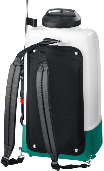 Опрыскиватель Зубр Мастер ОПЛ-15 аккум. наплеч. 15л белый/зеленый (ОПЛ-15)