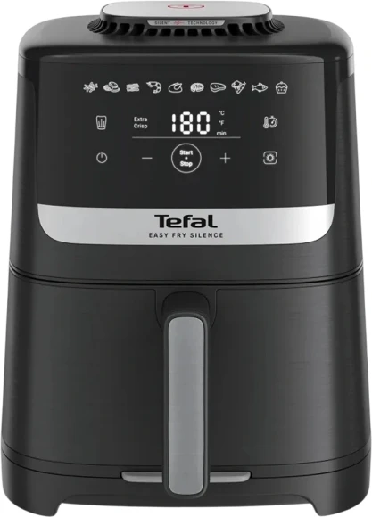 Аэрогриль Tefal EY5528E0 1670Вт черный/серебристый