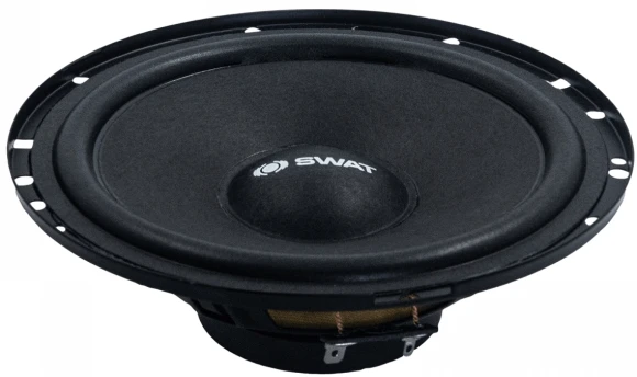 Колонки автомобильные Swat SP-C6MW (без решетки) 240Вт 90дБ 4Ом 16.5см (6 1/2дюйм) (ком.:1кол.) коаксиальные однополосные