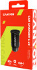 Автомобильное зар./устр. Canyon CNS-CCA20B 20W 3A (PD+QC) USB Type-C универсальное черный