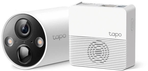 Камера видеонаблюдения IP TP-Link Tapo C420S2 Wi-Fi 3.18-3.18мм корп.:белый/черный