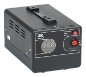 Стабилизатор напряжения IEK Hub 0.5кВА однофазный черный (IVS21-1-D05-13) Стабилизатор напряжения IEK Hub 0.5кВА однофазный черный (IVS21-1-D05-13)