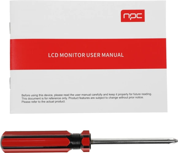 Монитор NPC 27" MF2704-F черный IPS LED 5ms 16:9 HDMI M/M матовая 250cd 178гр/178гр 1920x1080 75Hz VGA DP FHD 4кг