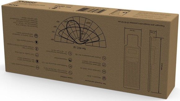 Светильник консольный Gauss 629534330 30Вт ламп.:30шт черный Светильник консольный Gauss 629534330 30Вт ламп.:30шт черный