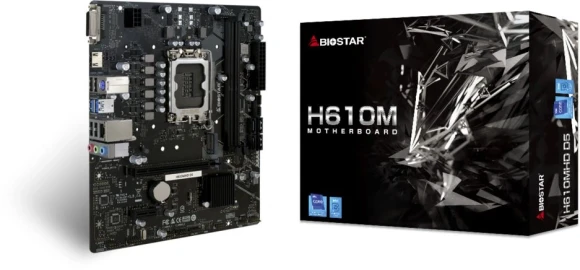 Материнская плата Biostar Z690MX2-E D4 Soc-1700 Intel Z690 2xDDR4 mATX AC`97 8ch(7.1) 2.5Gg RAID+VGA+DVI+HDMI