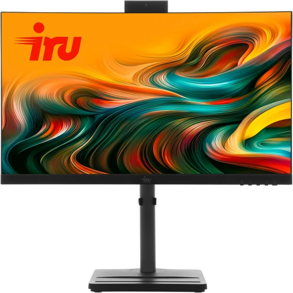 Моноблок IRU Tactio 24ID 24.5" Full HD i5 12450H (2) 16Gb SSD512Gb UHDG Windows 11 Pro 64 GbitEth WiFi BT 120W Cam черный 1920x1080
