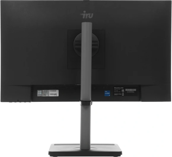 Моноблок IRU Tactio 24ID 24.5" Full HD i5 12450H (2) 16Gb SSD512Gb UHDG Windows 11 Pro 64 GbitEth WiFi BT 120W Cam черный 1920x1080
