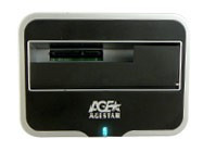 Док-станция для HDD AgeStar 3CBT2 SATA II пластик серебристый 1 Док-станция для HDD AgeStar 3CBT2 SATA II пластик серебристый 1