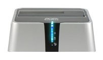 Док-станция для HDD AgeStar 3CBT2 SATA II пластик серебристый 1 Док-станция для HDD AgeStar 3CBT2 SATA II пластик серебристый 1
