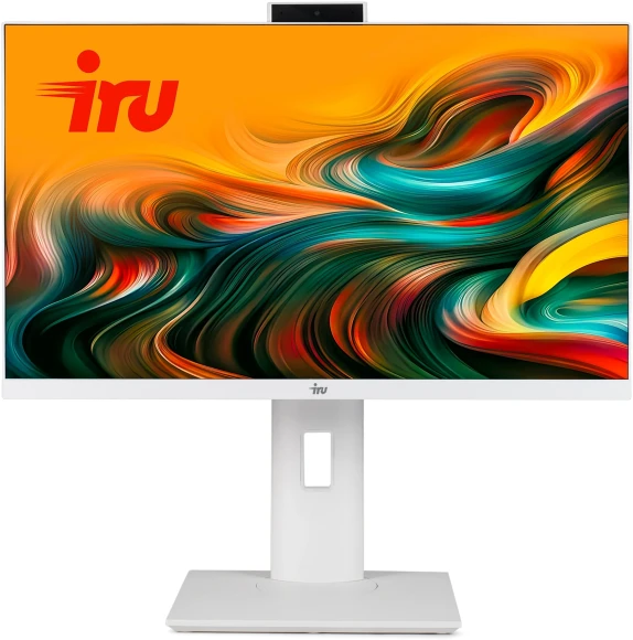 Моноблок IRU Tactio 23.8" Full HD i3 1215U (1.2) 8Gb SSD256Gb UHDG CR без ОС GbitEth WiFi BT 65W Cam белый 1920x1080