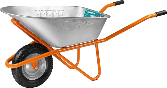 Тачка садовая для мусора Сибин СТ-12 (39904_Z01) Тачка садовая для мусора Сибин СТ-12 (39904_Z01)