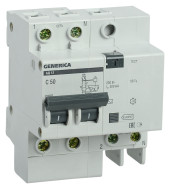 Выключатель автом. дифф. тока IEK MAD15-2-050-C-300 АД12 Generica 50A тип C 4.5kA 300мА AC 2П 230В 4мод серый (упак.:1шт) Выключатель автом. дифф. тока IEK MAD15-2-050-C-300 АД12 Generica 50A тип C 4.5kA 300мА AC 2П 230В 4мод серый (упак.:1шт)