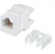 Модуль NTSS NTSS-KJ-UTP-RJ45-6-180-WT информ. KeystoneRJ45 кат.6 UTP бел.
