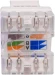 Модуль NTSS NTSS-KJ-UTP-RJ45-6-180-WT информ. KeystoneRJ45 кат.6 UTP бел.