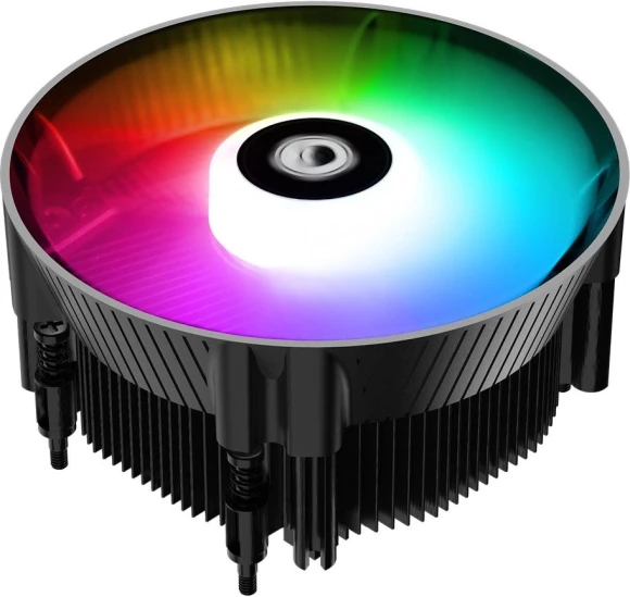 Устройство охлаждения(кулер) ID-Cooling DK-07A RAINBOW RGB Soc-AM5/AM4 черный/белый 4-pin 14-26dB Al 125W 400gr Ret