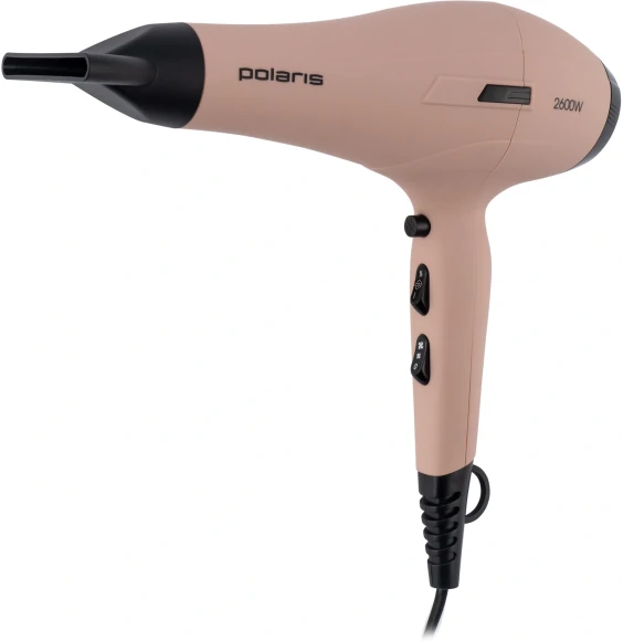 Фен Polaris PHD 2600ACi 2600Вт розовый/черный Фен Polaris PHD 2600ACi 2600Вт розовый/черный