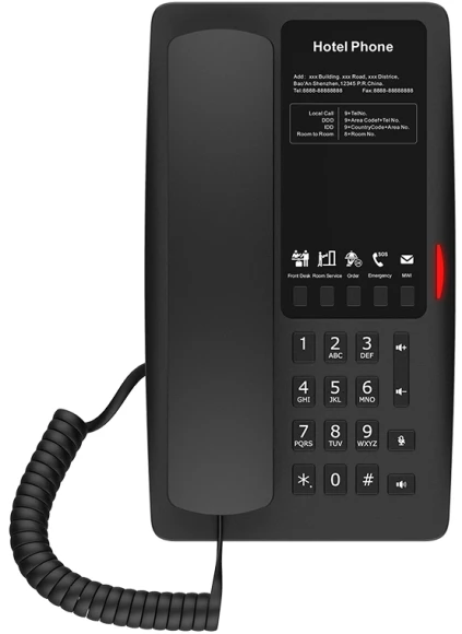 Телефон IP Fanvil H4W черный