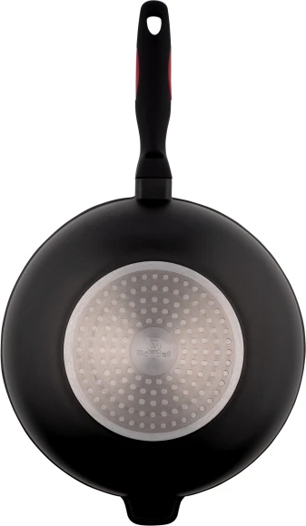 Сковорода ВОК (WOK) Rondell Perfect RDA-1563 круглая 28см покрытие: Xylan Plus ручка несъемная (без крышки) черный