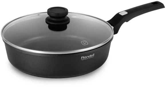 Сотейник Rondell Point RDA-1351 4.0л. d=28см (с крышкой) графитовый