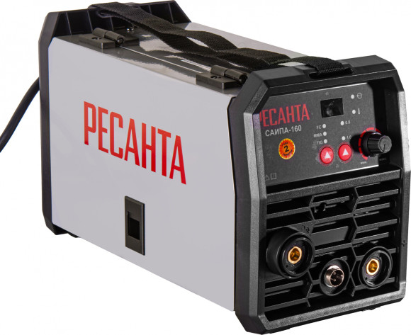 Сварочный аппарат Ресанта САИПА-160 инвертор FLUX/MIG-MAG 6.2кВт
