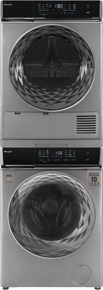 Стиральная машина Weissgauff WM 46127 DC Inverter Steam класс: A+++ загр.фронтальная макс.:7кг белый инвертер