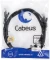 Патч-корд Cabeus PC-UTP-RJ45-CAT.5E-5M-BK-LSZH U/UTP RJ-45 вил.-вилка RJ-45 кат.5E 5м черный LSZH
