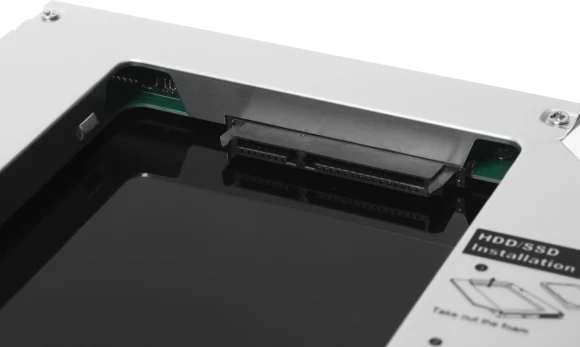Сменный бокс для HDD AgeStar SSMR2S SATA металл серебристый 2.5"