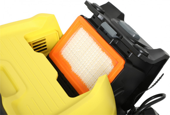 Строительный пылесос Karcher WD 5 S V-25/5/22 1100Вт (уборка: сухая/сбор воды) желтый