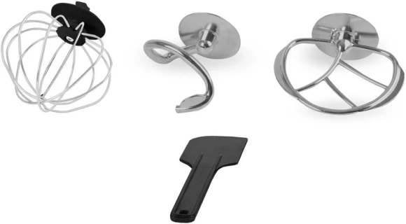 Миксер планетарный Vitek VT-1445 1000Вт черный/серебристый